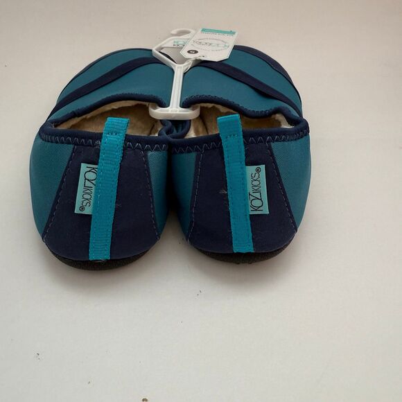 KoziKicks Active Lifestyle Slippers Teal Women's Small (Fits Sizes 5.5-6.5) - Picture 4 of 8